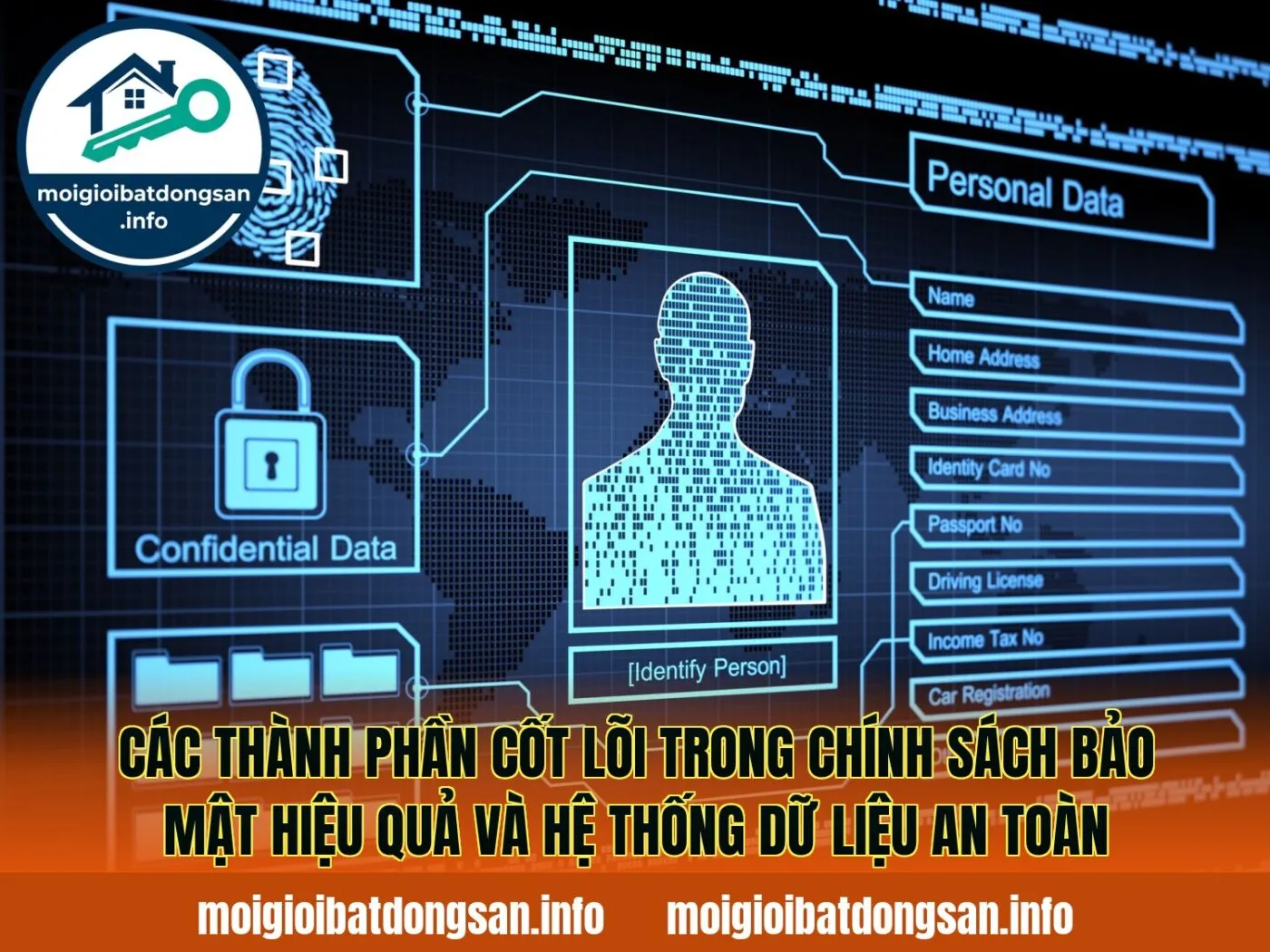 Các thành phần cốt lõi trong chính sách bảo mật hiệu quả và hệ thống dữ liệu an toàn