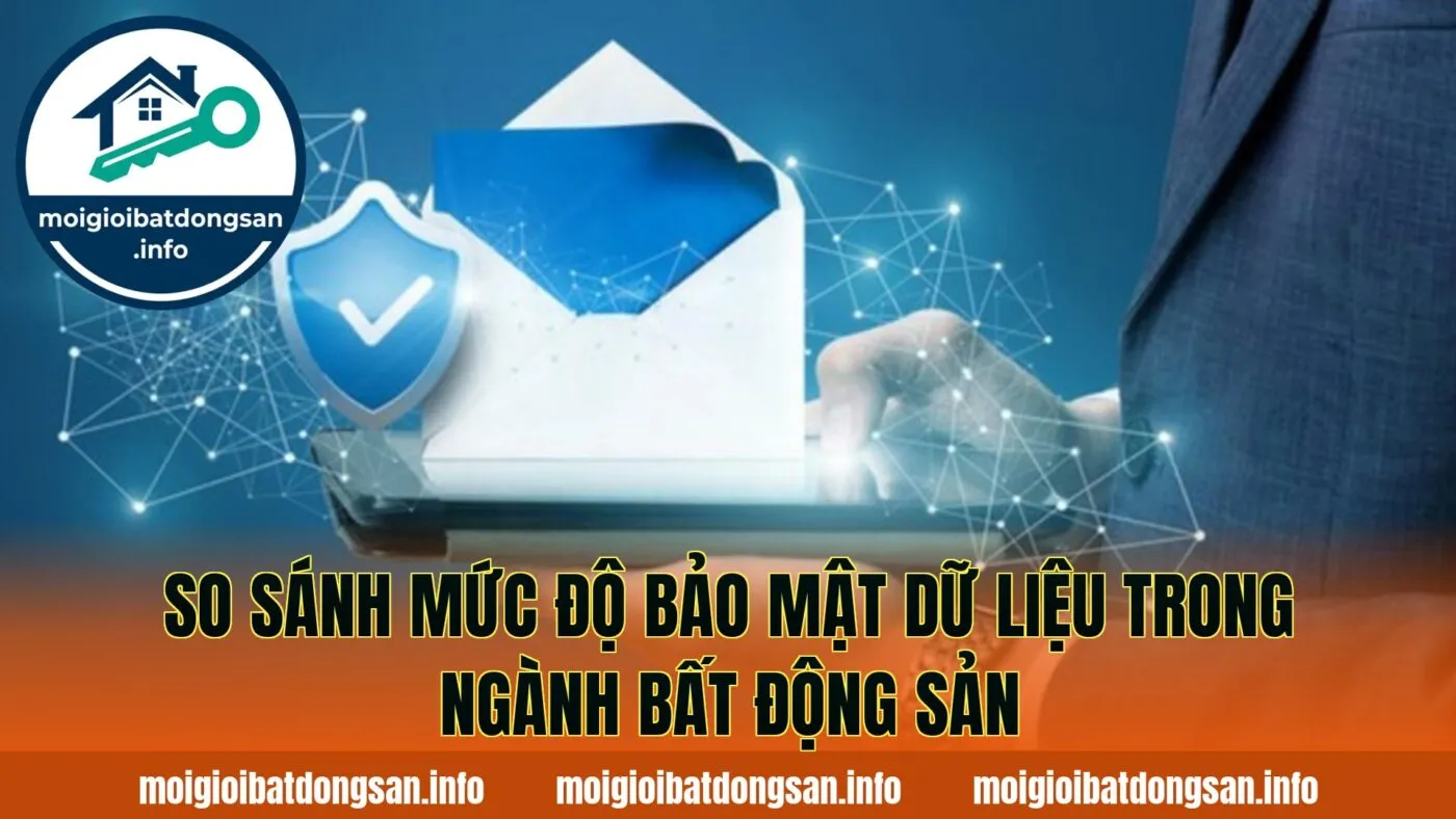 So sánh mức độ bảo mật dữ liệu trong ngành bất động sản