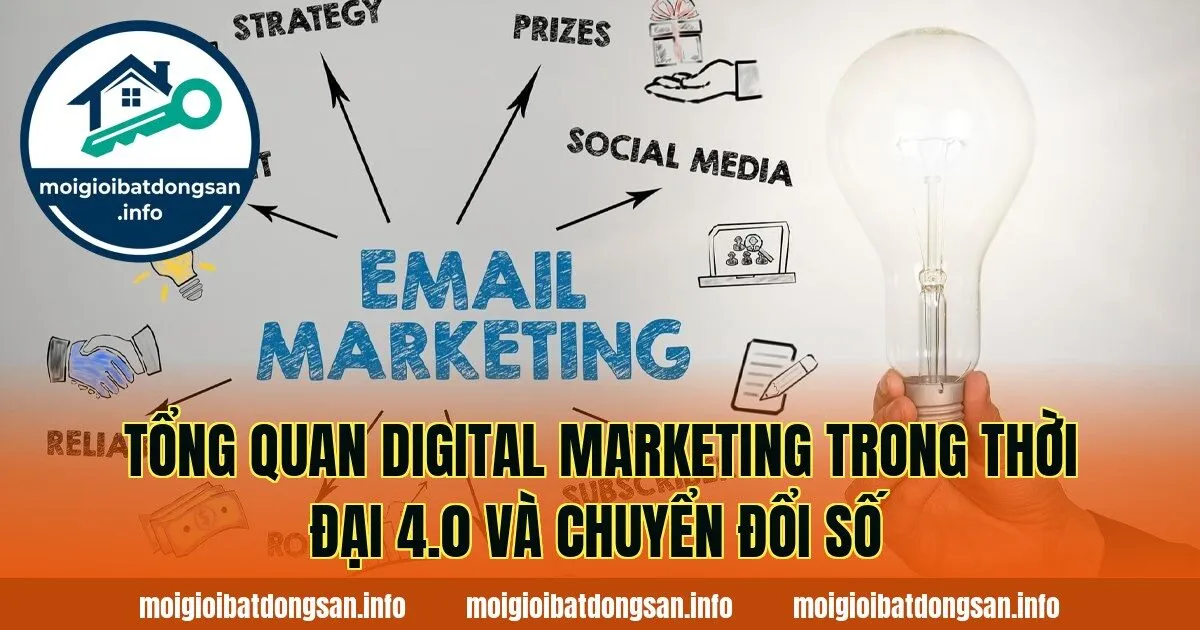 Tổng quan digital marketing trong thời đại 4.0 và chuyển đổi số