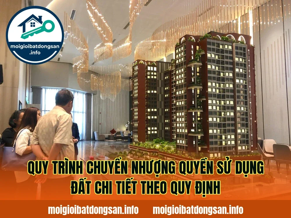 Quy trình chuyển nhượng quyền sử dụng đất chi tiết theo quy định